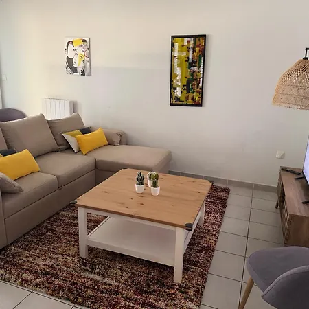 Lumineux 2ch Proche Pres D'arenes Avec Wifi Tv Et Patio * Montpellier